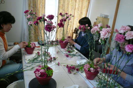 体験レッスン 三木市の花屋 フラワーアレンジメント Flower Shop 花 花ｒｅｍｉｅ